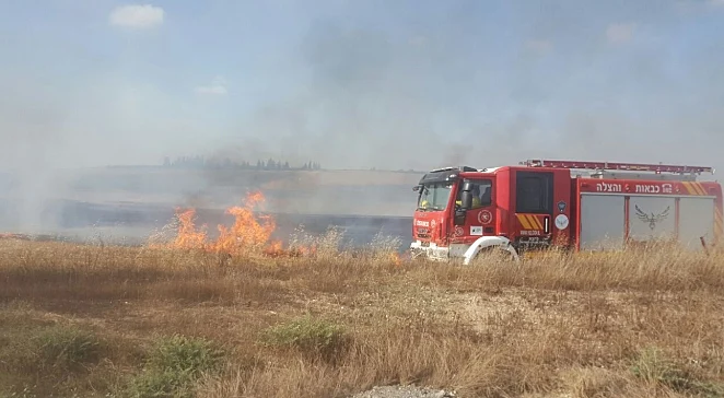 שריפות בעוטף עזה