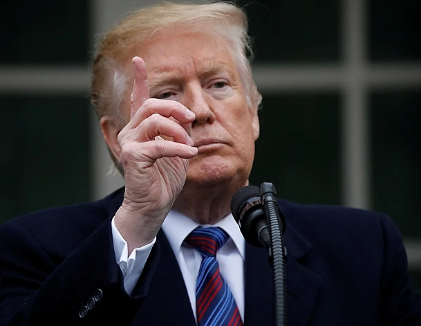 נשיא ארה''ב דונלד טראמפ