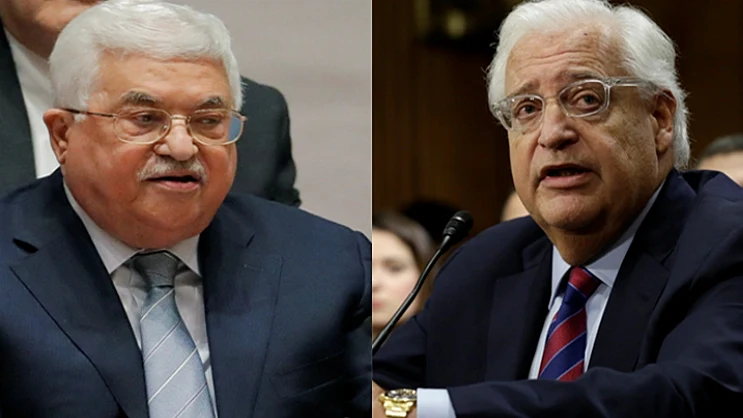 דיוויד פרידמן ואבו מאזן