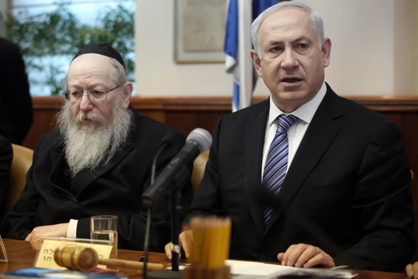 בנימין נתניהו ויעקב ליצמן