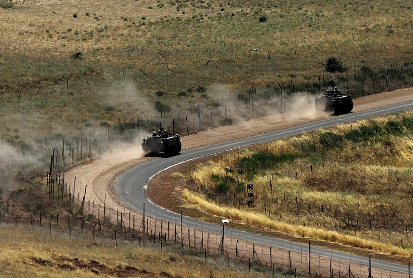 כוחות צה''ל מסיירים על גבול סוריה