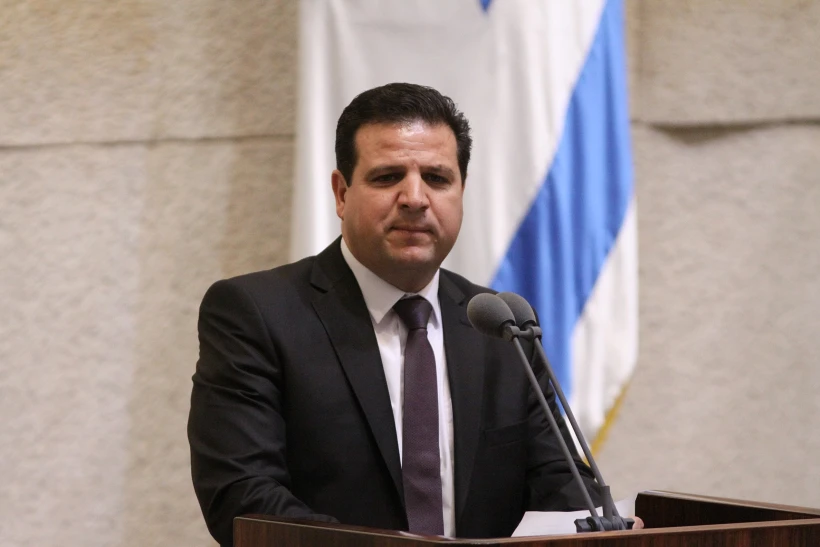 חבר הכנסת איימן עודה בהשבעת הממשלה בכנסת