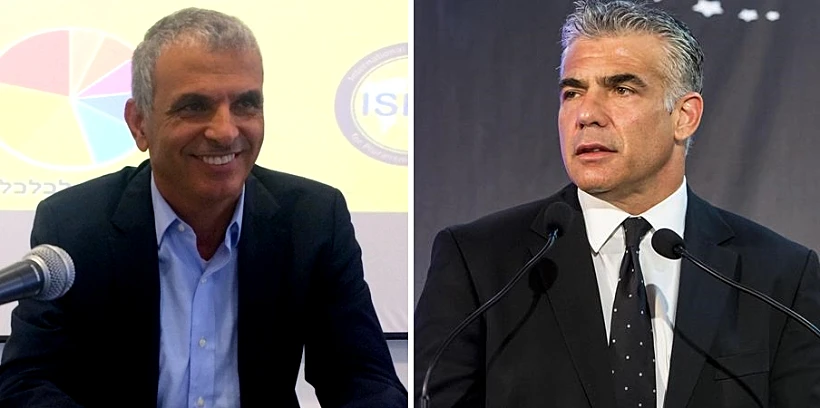 יאיר לפיד ומשכה כחלון