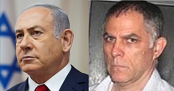 ראש הממשלה בנימין נתניהו ומו''ל ידיעות אחרונות נוני מוזס