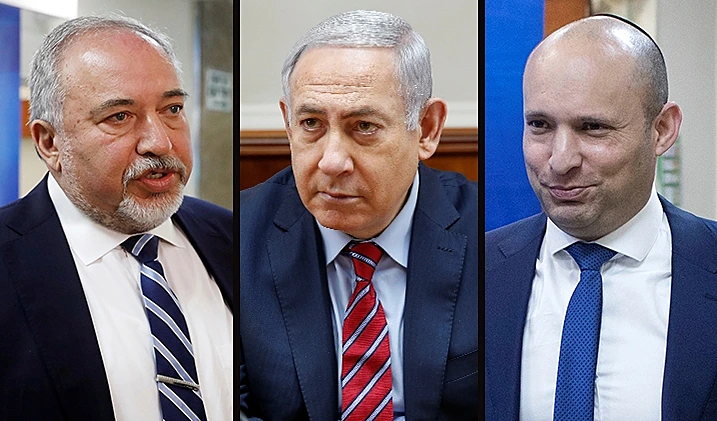 נתניהו, ליברמן ובנט