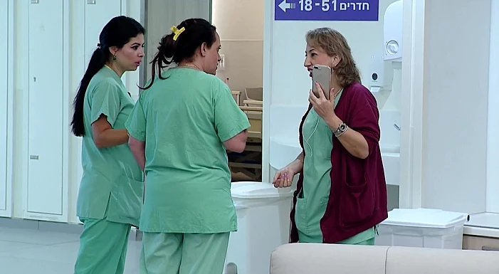 אחיות בבית החולים איכילוב. ארכיון