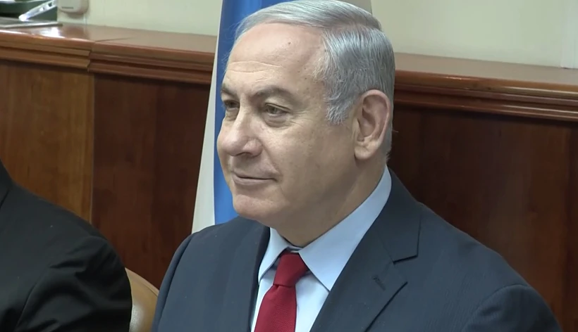 ראש הממשלה בנימין נתניהו בפתח ישיבת הממשלה
