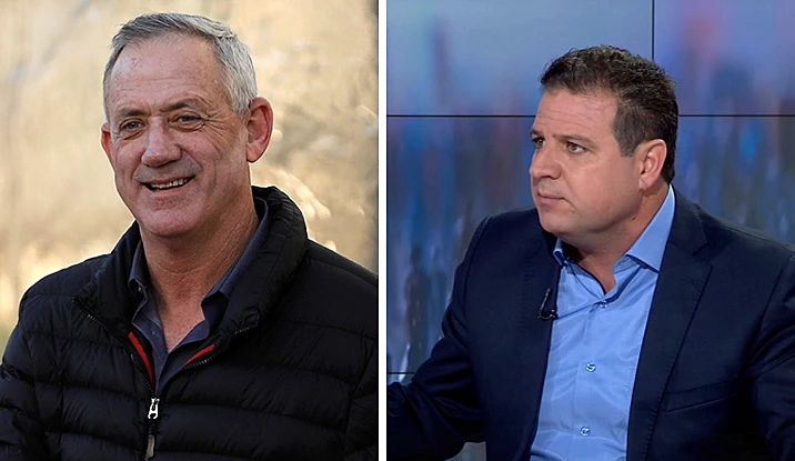 בני גנץ ואיימן עודה