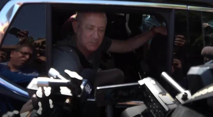 בני גנץ בבוקר תוצאות הבחירות