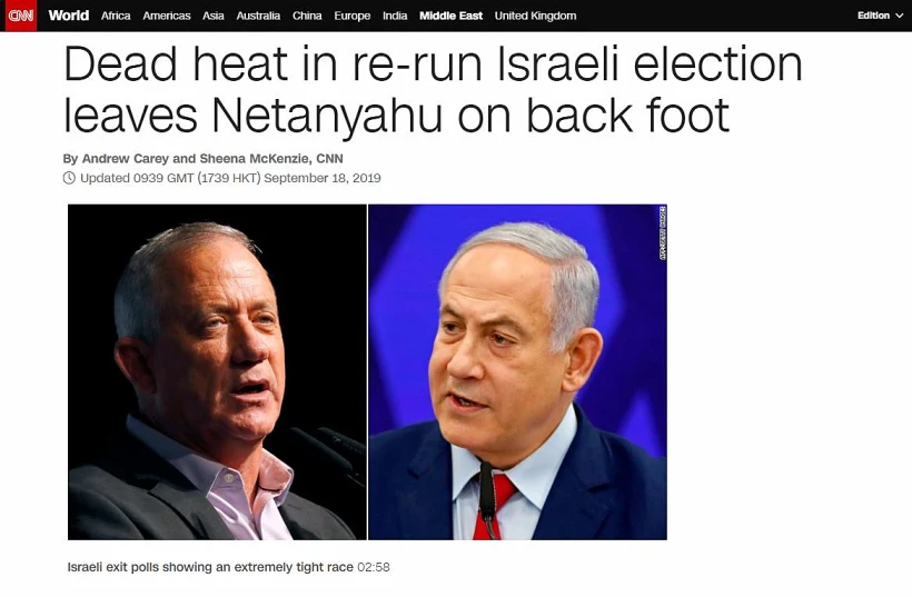 בחירות 2019 בחדשות העולם