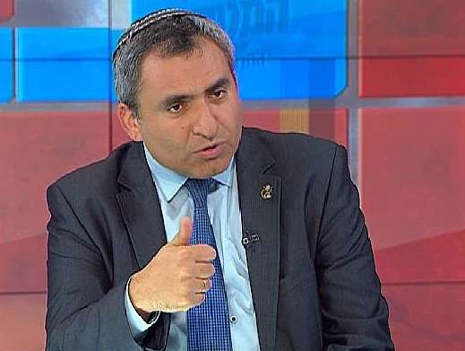 זאב אלקין במטה המרכזי