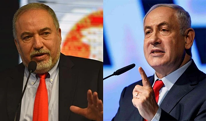 נתניהו וליברמן