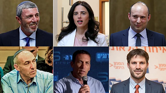 חברי מפלגת ''ימינה''