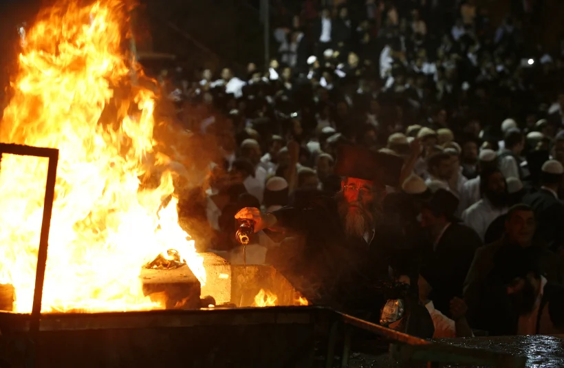 ההילולה השנתית בהר מירון