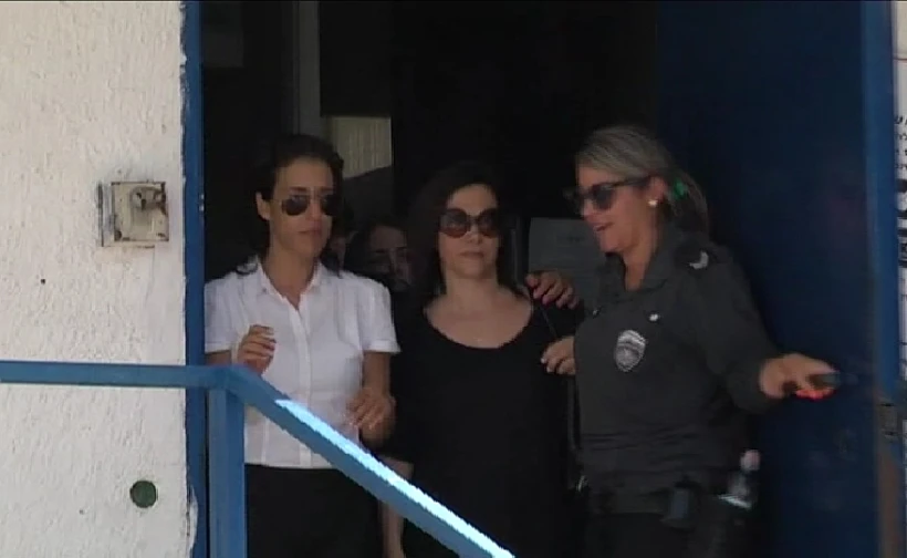 אתי אלון לאחר שחרורה ממאסר