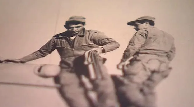 אריה ברק, הלום קרב ממלחמת יום הכיפורים שטופל בשיטת