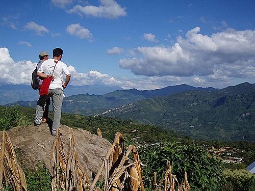 נוף של דרום אמריקה
