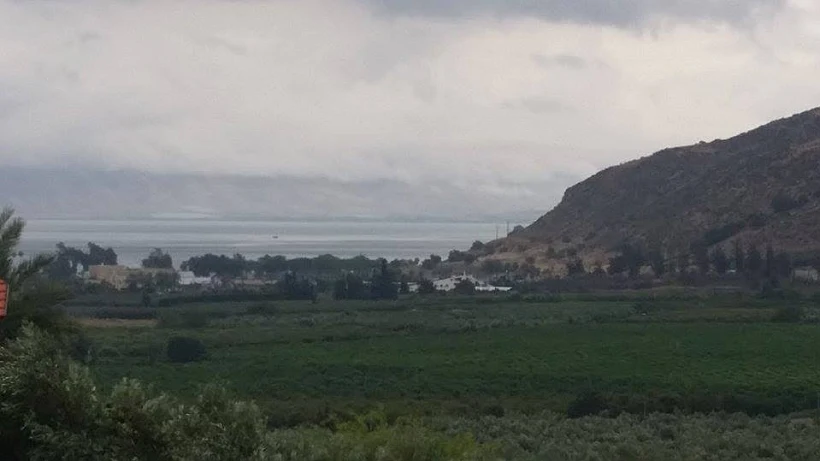 מזג אוויר חורפי בכנרת