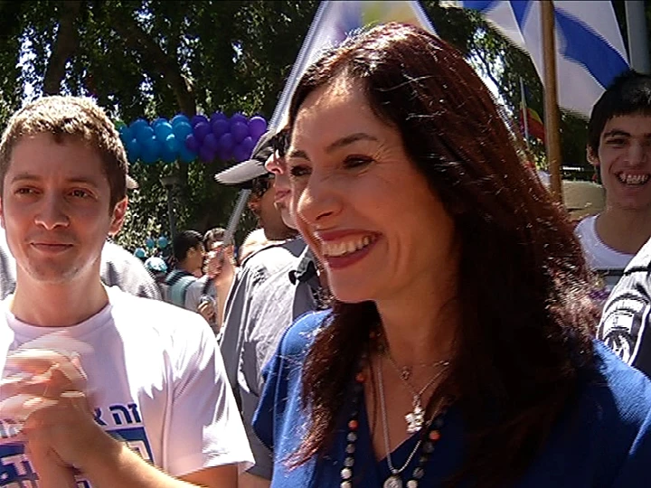 שרת התרבות, מירי רגב, במצעד הגאווה בתל אביב