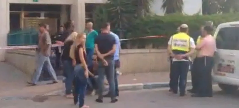 זירת הרצח בלוד