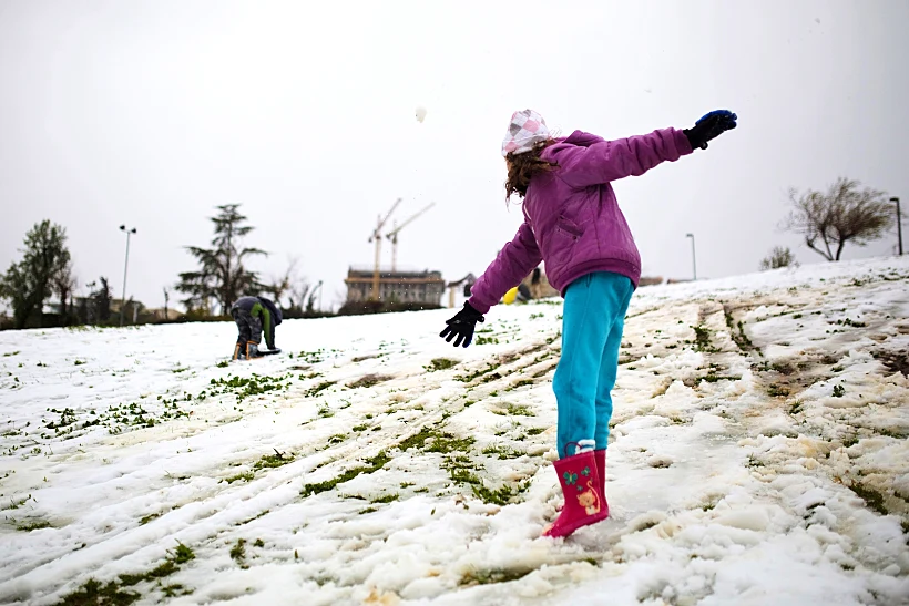 שלג בירושלים