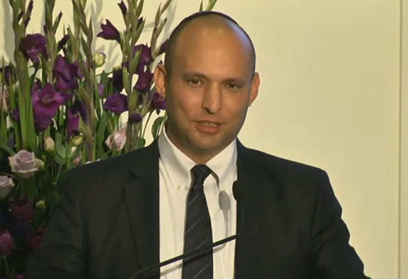 נפתלי בנט בטקס הענקת פרס היצואן המצטיין