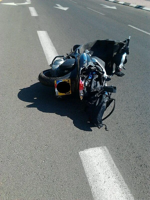 תאונת אופנוע בירושלים