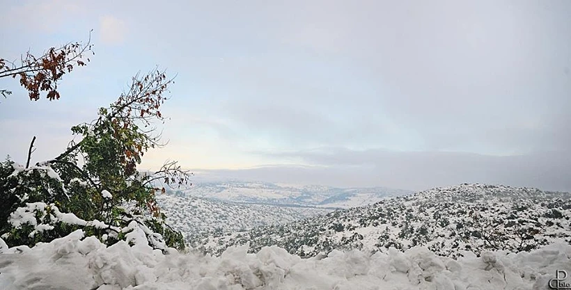 הר מרון מושלג