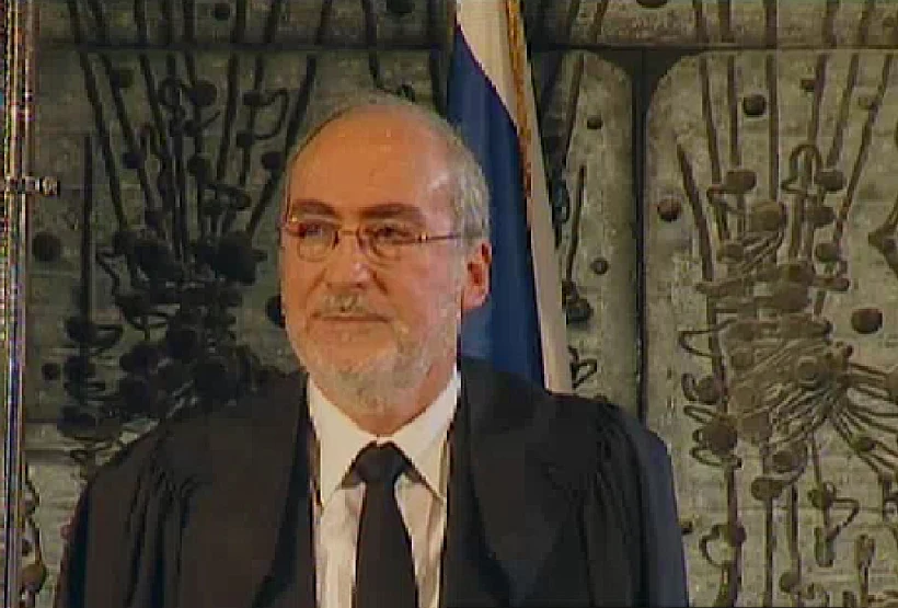 נשיא בית המשפט העליון לשעבר אשר גרוניס