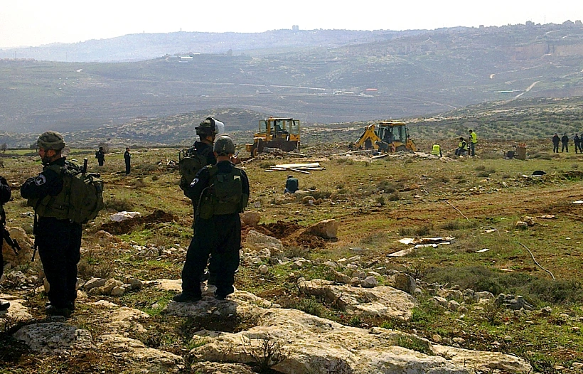 פינוי מאחז רמת מיגרון