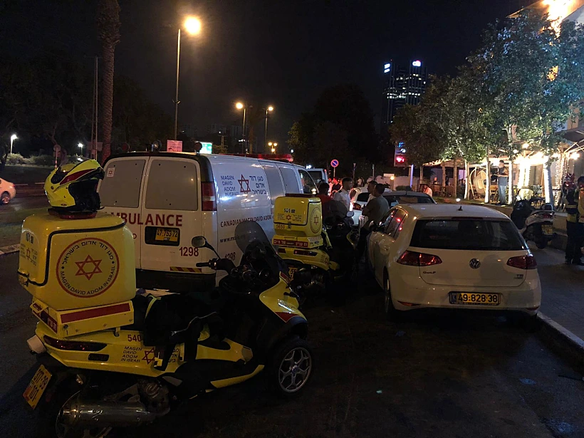 זירת האירוע שבה 4 צעירים התחשמלו