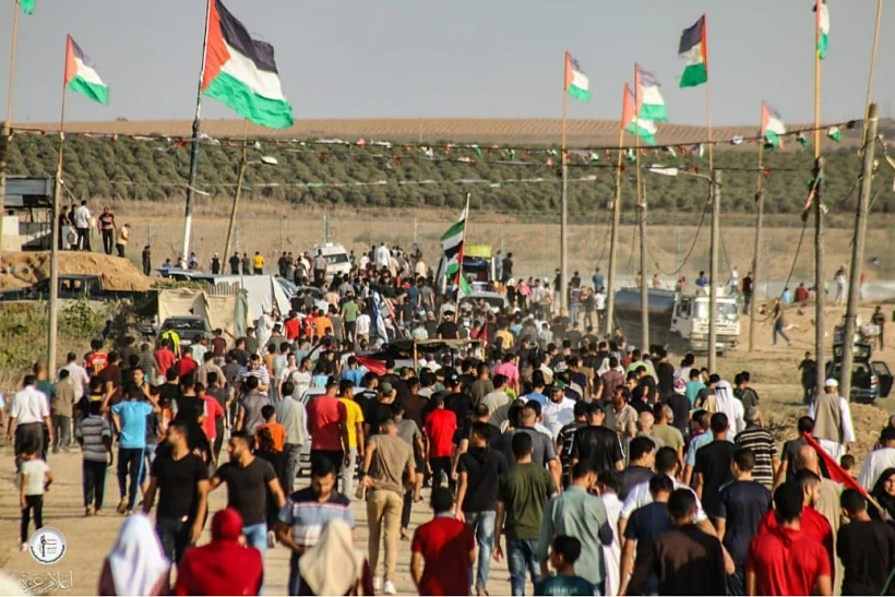 הפגנות בגבול רצועת עזה