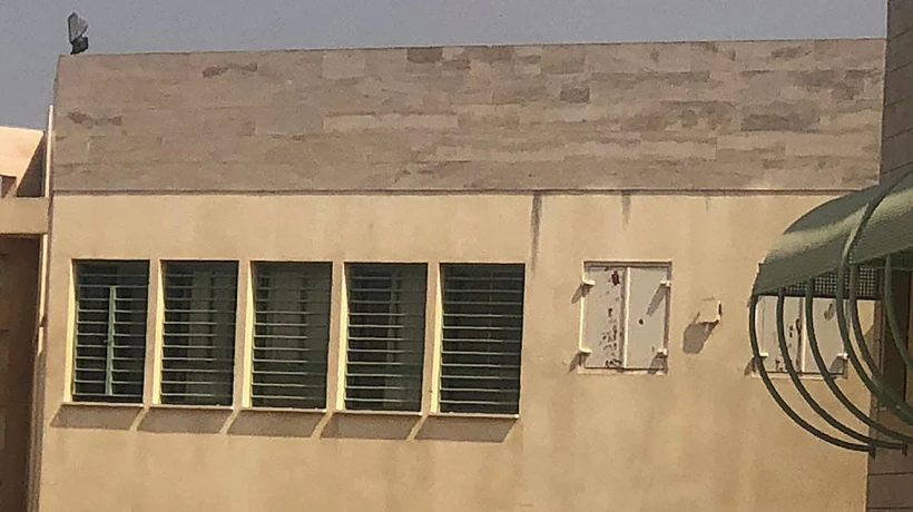 המקלט שבו על פי החשד בוצע האונס