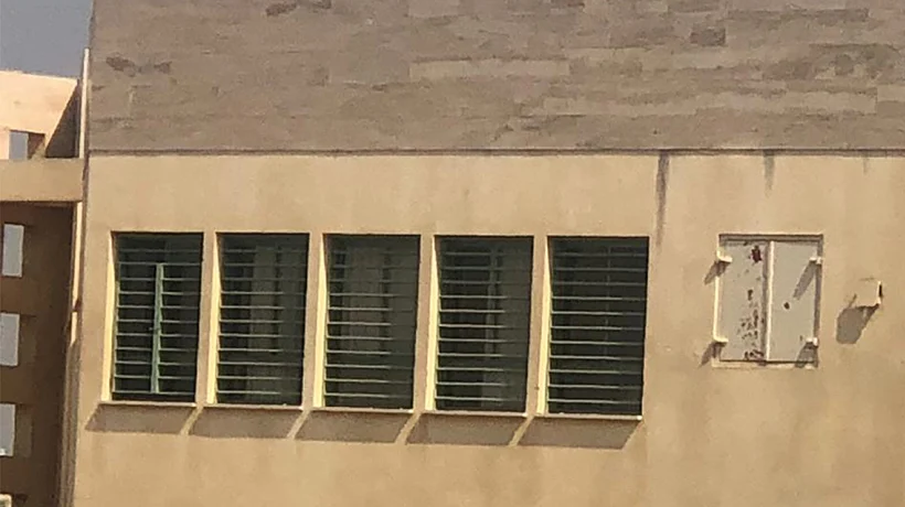 המקלט שבו על פי החשד בוצע האונס