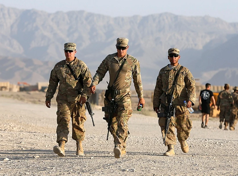 חיילי צבא ארצות הברית על אדמת אפגניסטן