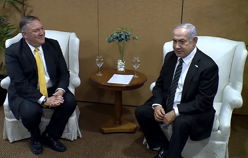 נתניהו ופומפאו