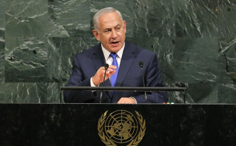 ראש הממשלה בנימין נתניהו נואם בעצרת האו''ם