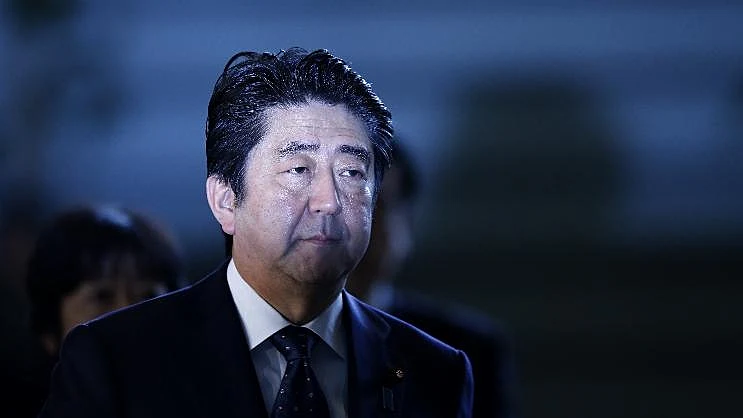 שינזו אבה, ראש ממשלת יפן ,רויטרס