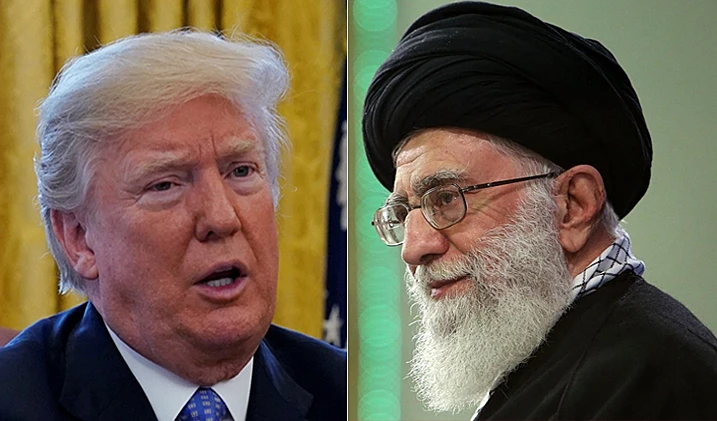 חמינאי וטראמפ