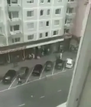 אנשים נמלטים מאירוע הדקירה בטורקו, פינלנד