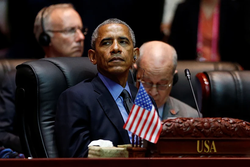אובמה בוועידת מדינות מזרח אסיה בלאוס