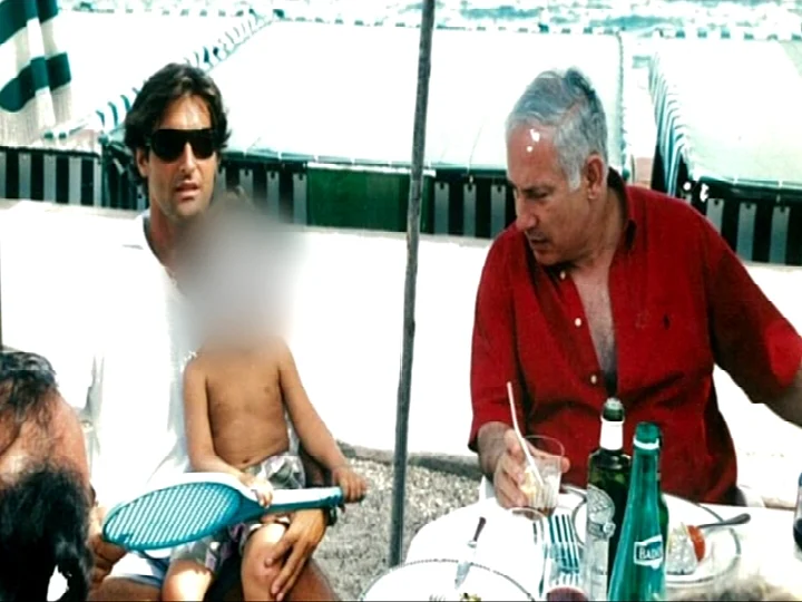 ארנו מימרן ובנימין נתניהו בחופשה משותפת ב-2003