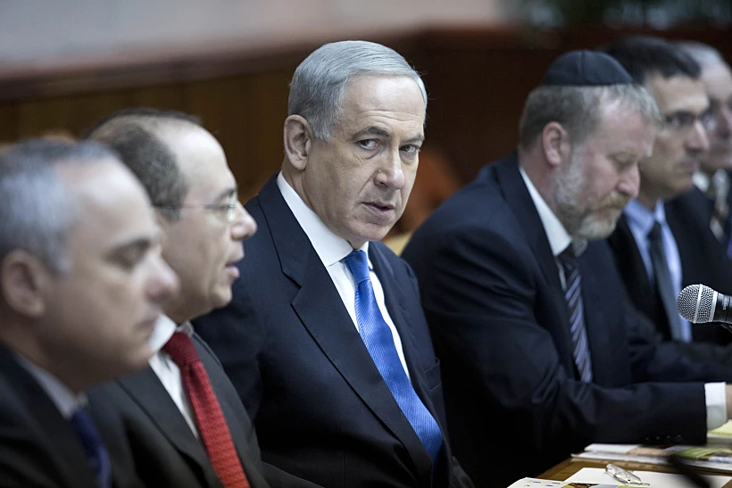 נתניהו בישיבת הממשלה