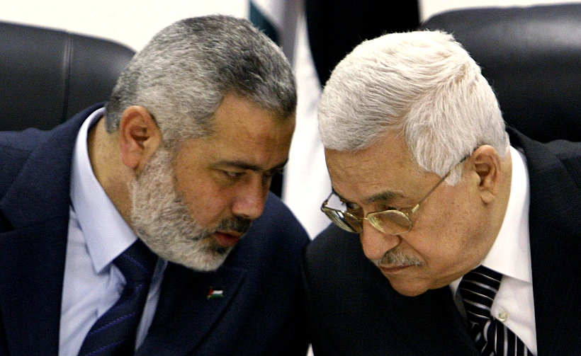 אבו מאזן ואיסמאעיל הנייה