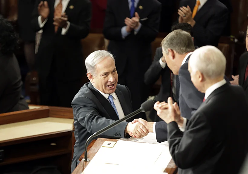ראש הממשלה בנימין נתניהו בנאום בקונגרס