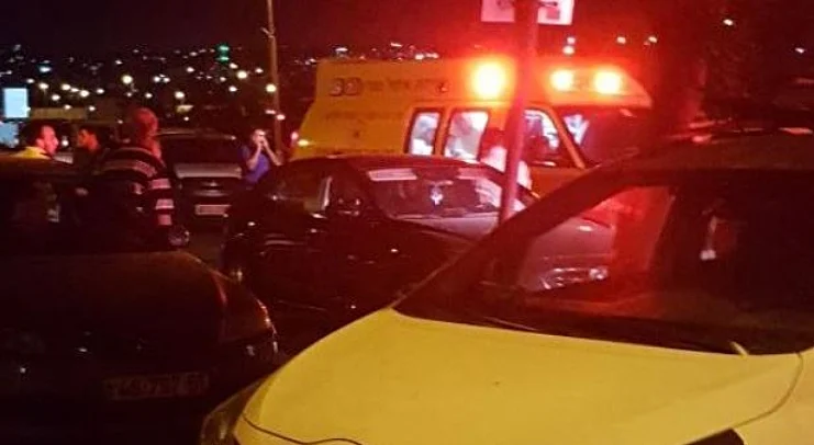 זירת הפיגוע באדם