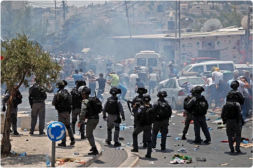 הפרות סדר סביב שער האריות והר הבית