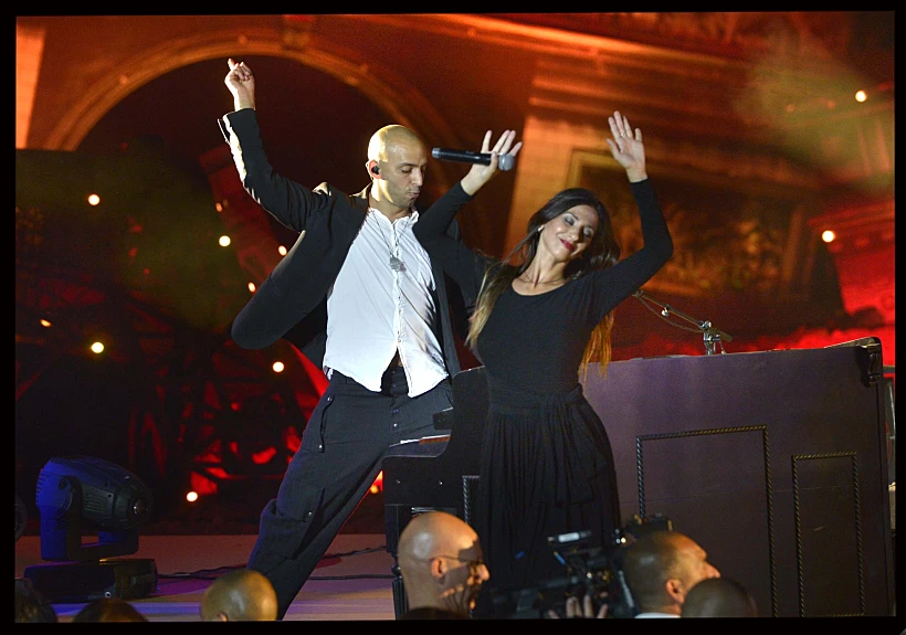 הופעה של עידן רייכל במצדה