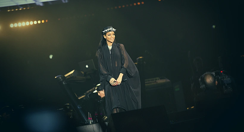 ריהאנה בהופעה בישראל