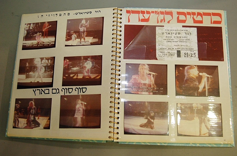 רוד סטיוארט בהופעה בישראל